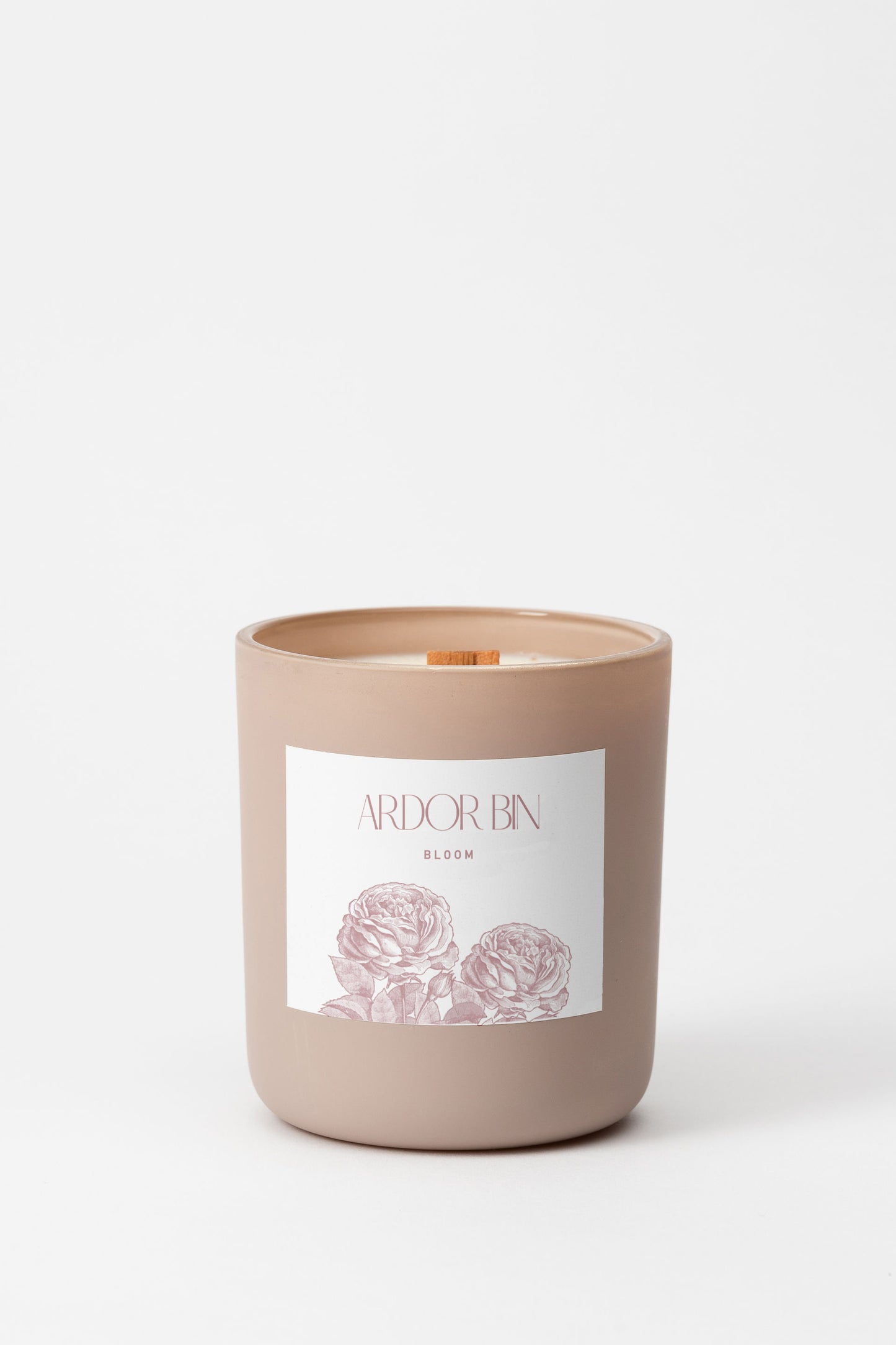 "Bloom" Wood Wick Botanical Candle - Ardor Bin 