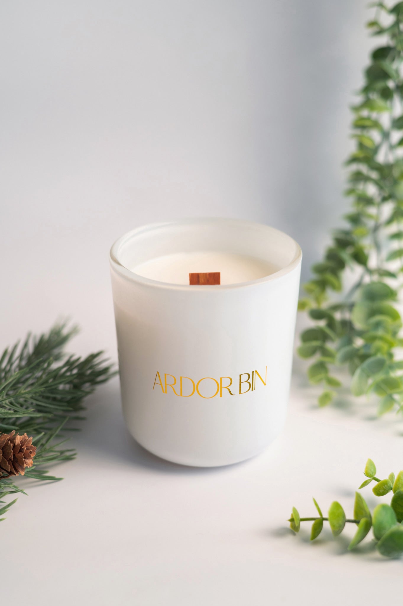 Eucalyptus Rain Scented Candle - Ardor Bin