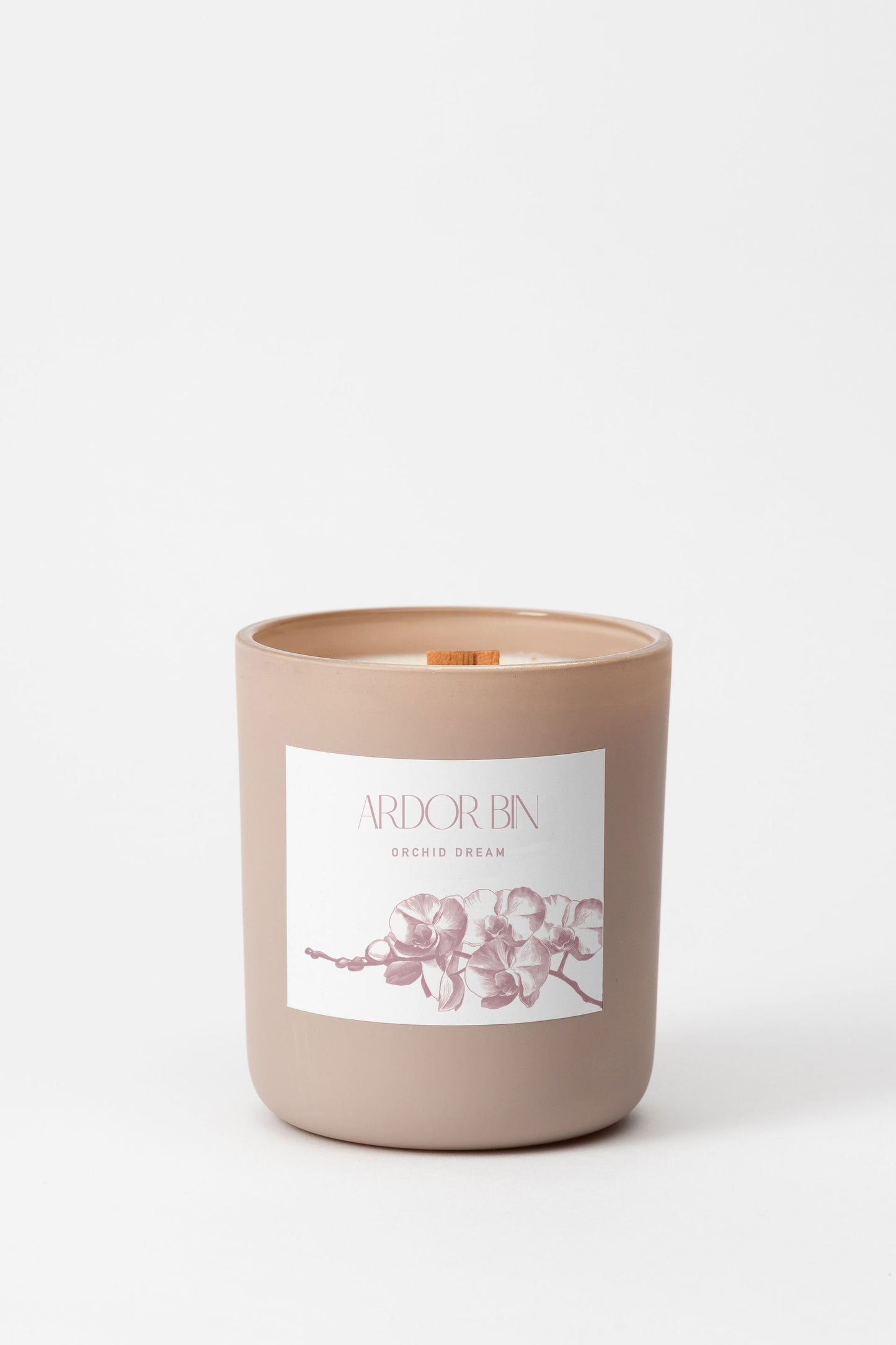 "Orchid Dream" Wood Wick Botanical Candle - Ardor Bin 